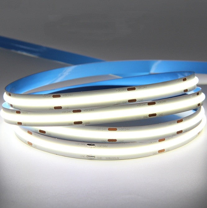 24V COB Cool White 10M LED Strip Light 6500K 3200LEDs 5500LM