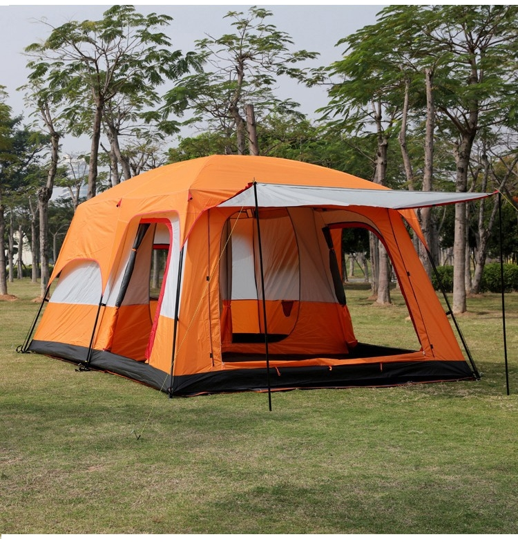 Portable Outdoor Tent for 8-12 Persons with Carrying Bag Ideal for Hiking