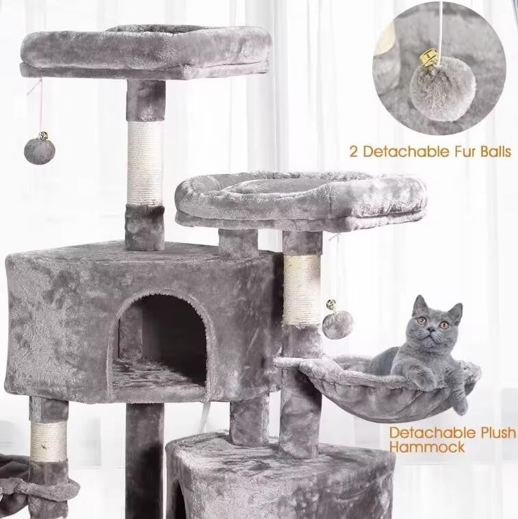 145CM Cat Tree Tower Scratching Post