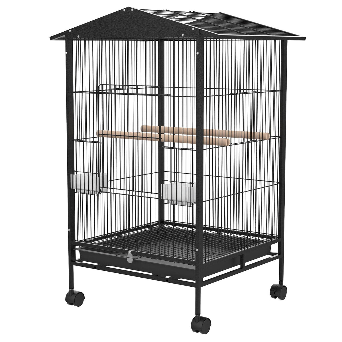 85cm Bird Cage Large Aviary Parrot Perch Budgie Standing