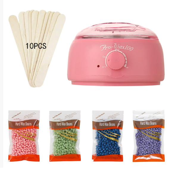 Wax Pot Wax Strips Warmer  Heater Waxing Machine Kit
