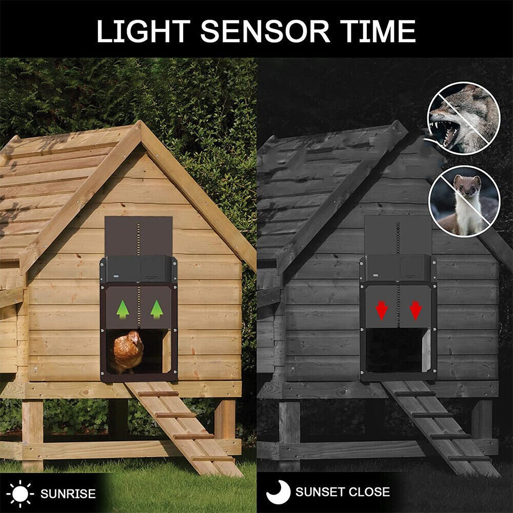 Automatic Chicken Coop Door Opener