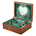Wolf Ballet Musical Jewellery Box - Sleeping Beauty Walnut Wood