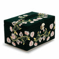 Wolf  Zoe Large Jewellery Box Forest Green