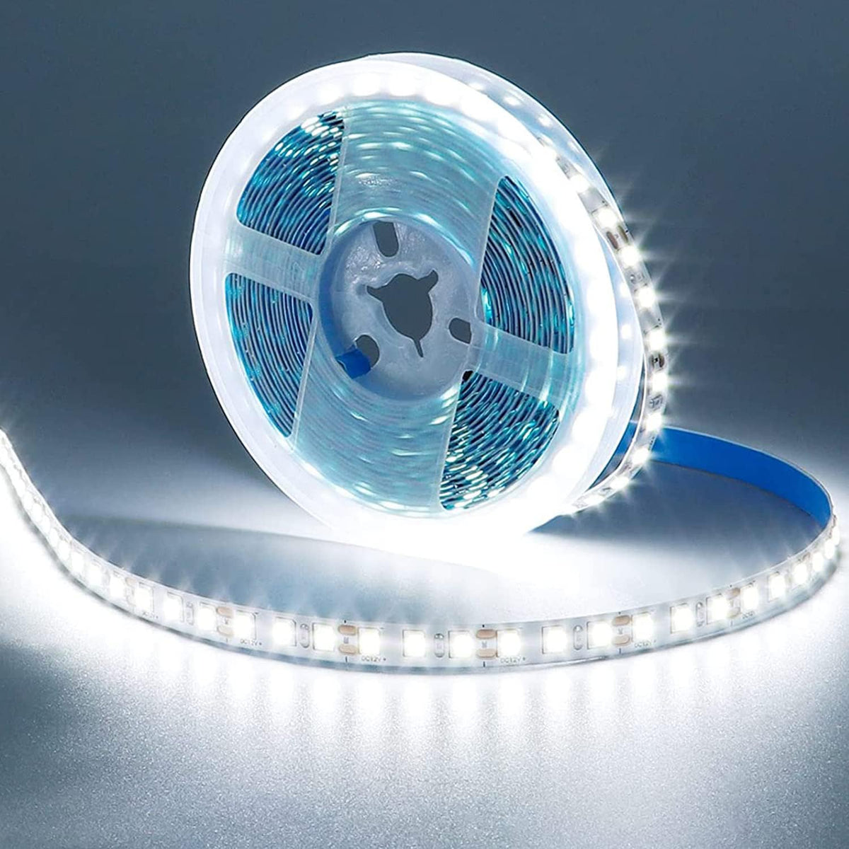 2835 SMD 12V 5M LED Strip Light Cool White 600LED