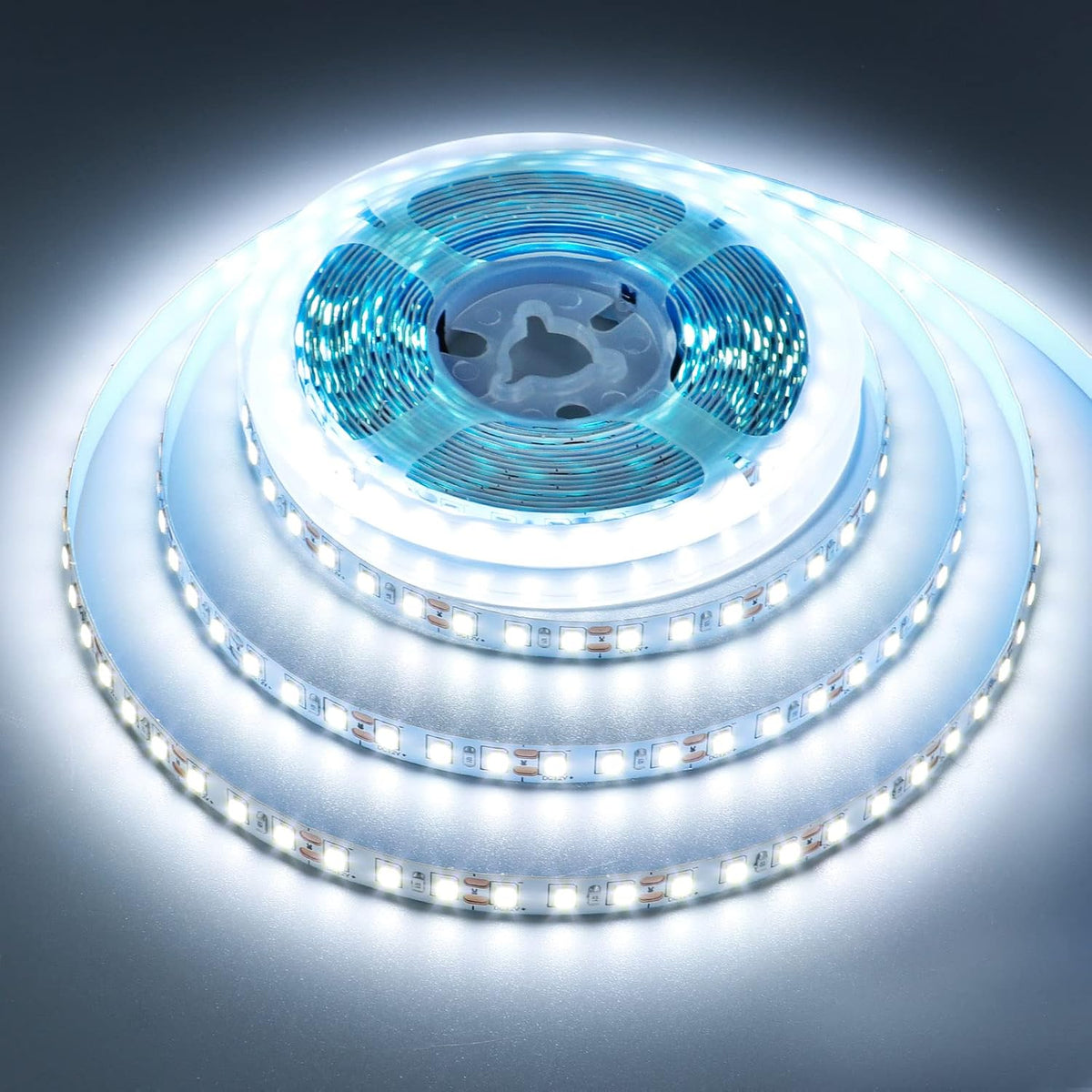 2835 SMD DC 24V 10M LED Strip Light Cool White 1200LED