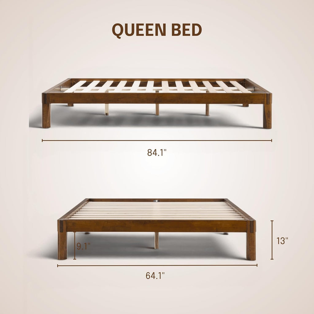 Sapa Solid Wood Platform Bed Frame