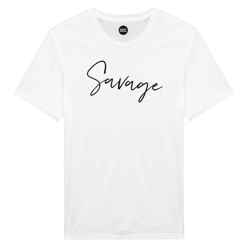 Savage Slogan Tee