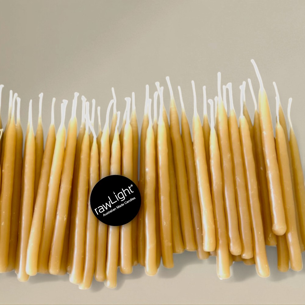 Prayer candle beeswax bundle of 38