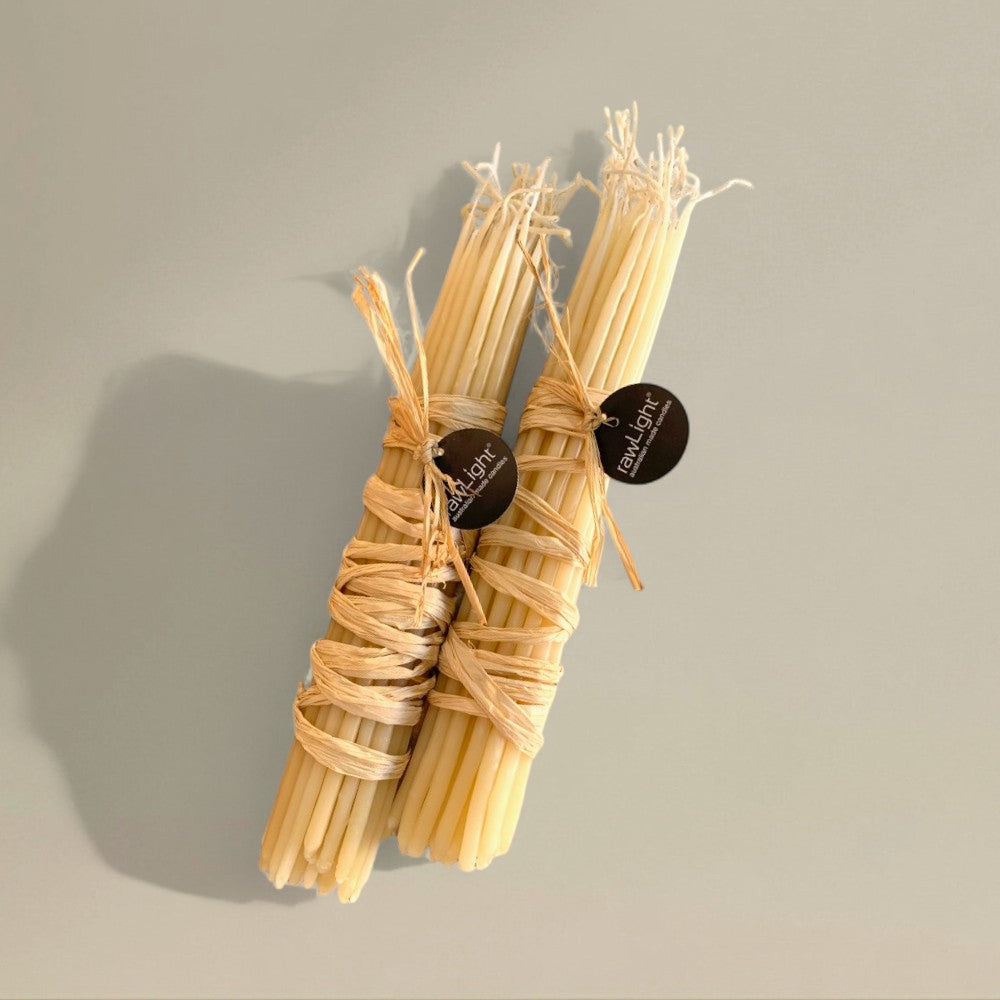 Prayer candle beeswax bundle of 38