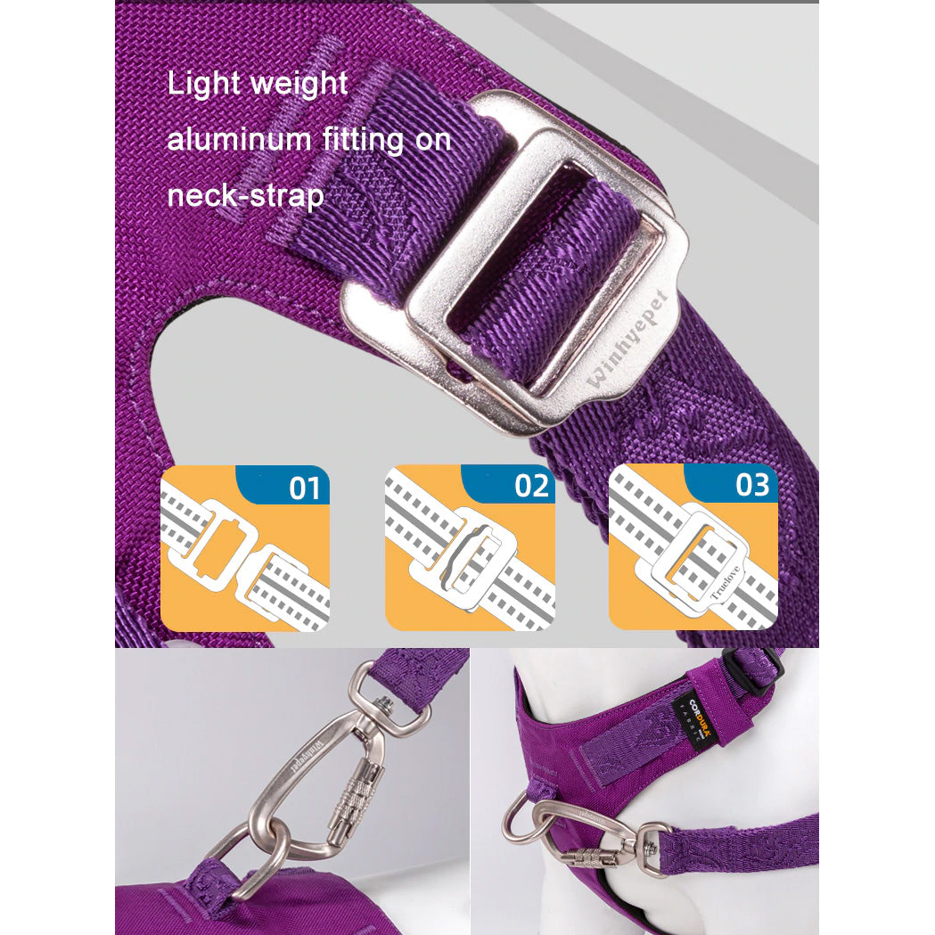 Escape Proof Dog Harness Double-H Waterproof