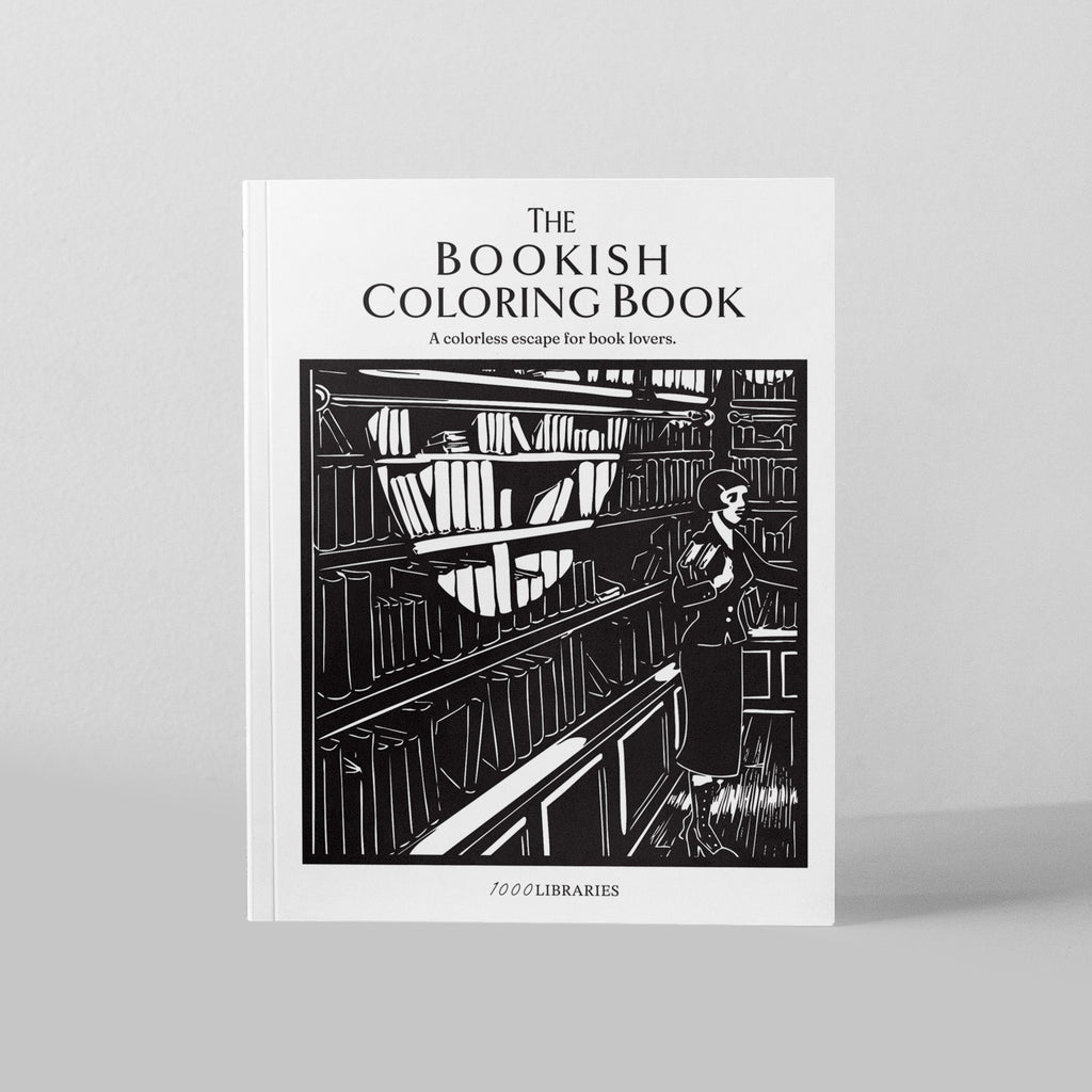 The Bookish Coloring Book