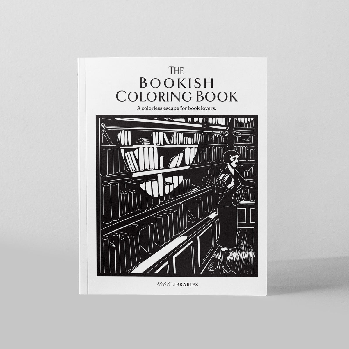 The Bookish Coloring Book