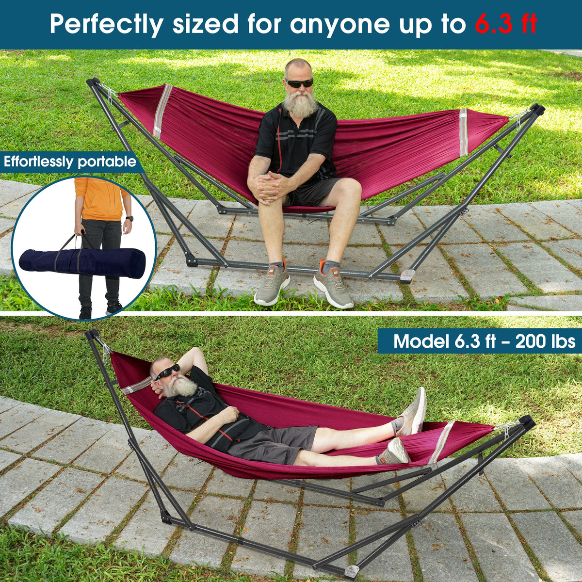 Original Collapsible Hammock Stand