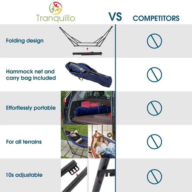 Original Collapsible Hammock Stand