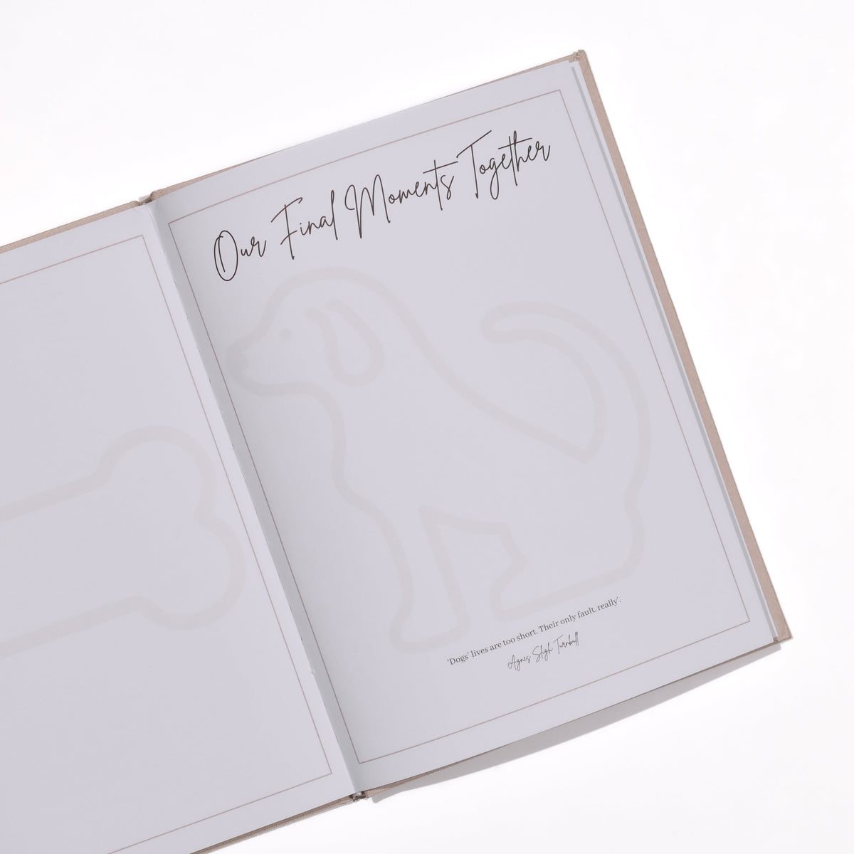 A Dog's Life Milestone Journal