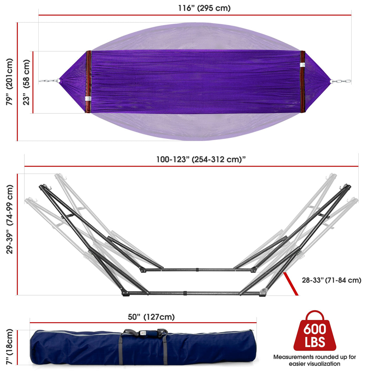 Original Collapsible Hammock Stand