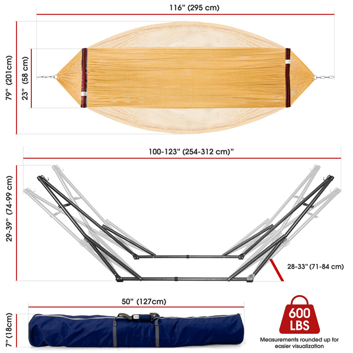 Original Collapsible Hammock Stand