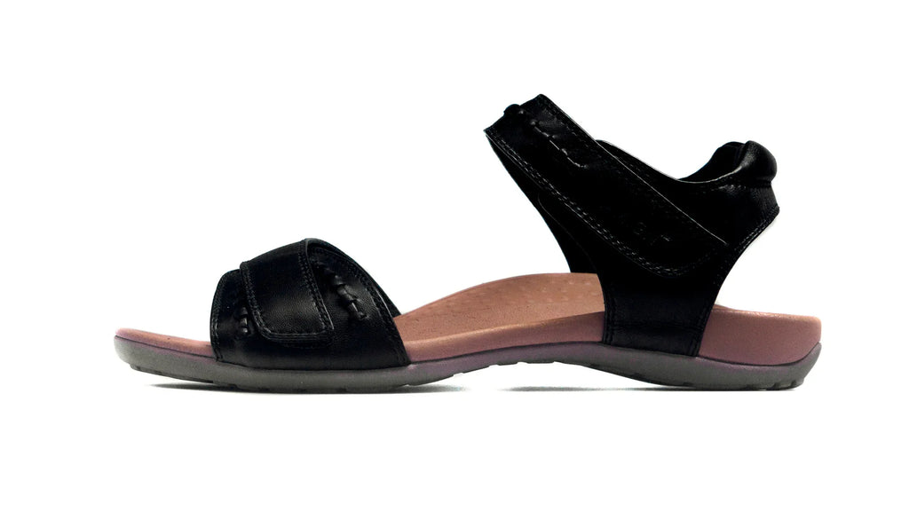Caroline Orthotic Sandals - Black