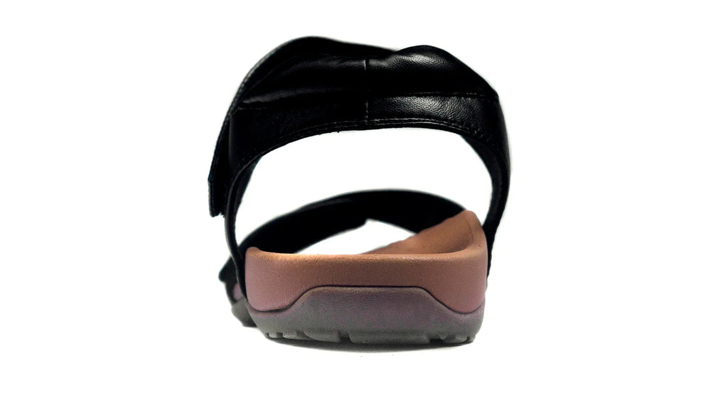 Caroline Orthotic Sandals - Black