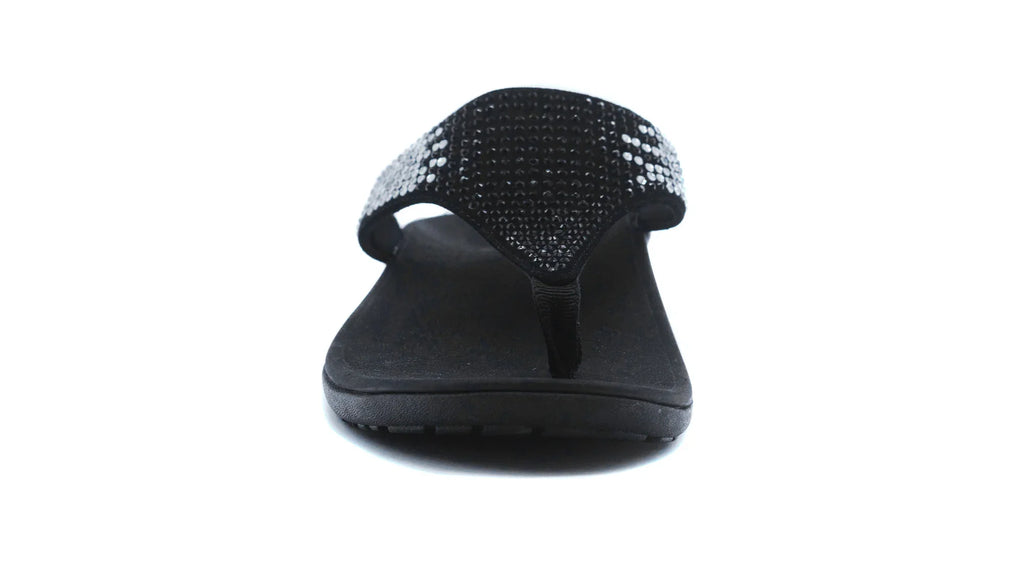 Alexa Orthotic Sandals - Black