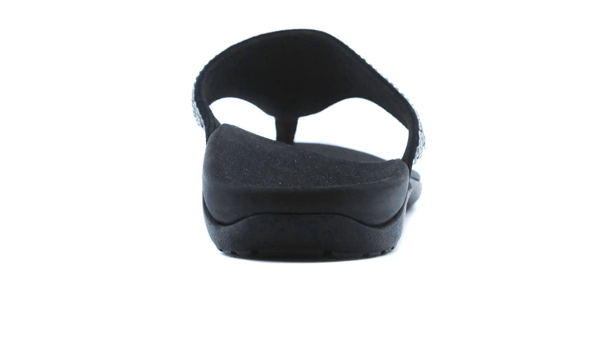 Alexa Orthotic Sandals - Black