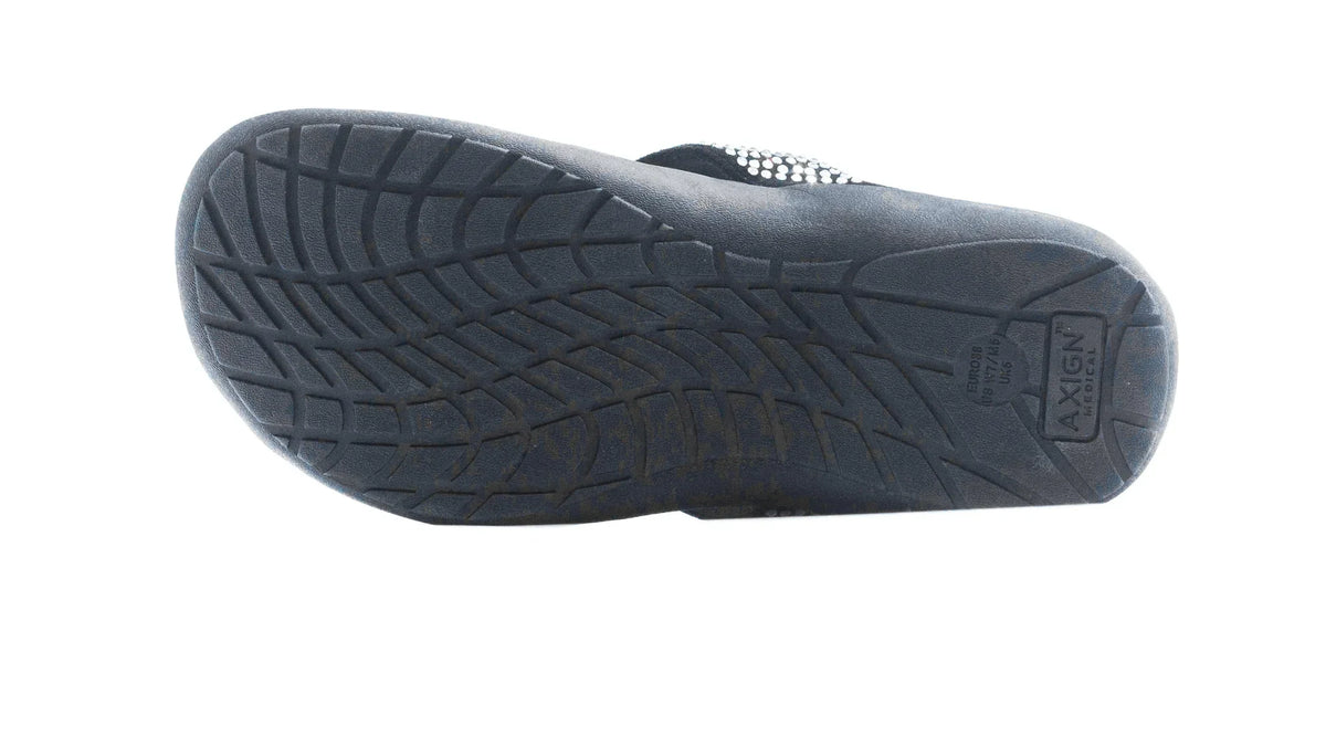 Alexa Orthotic Sandals - Black