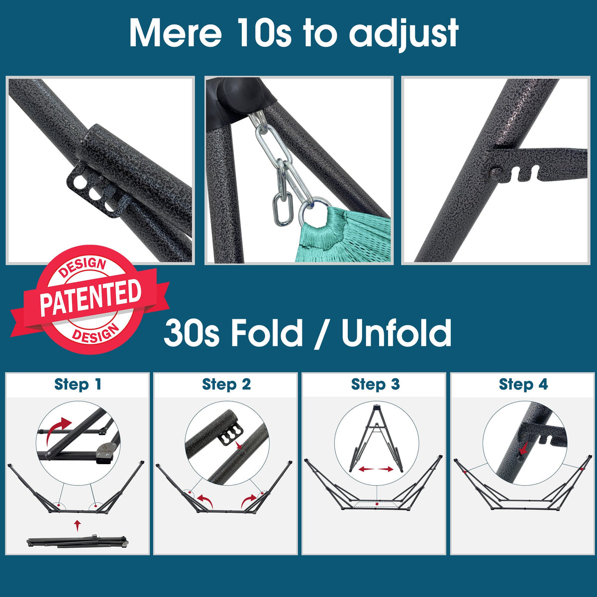 Original Collapsible Hammock Stand