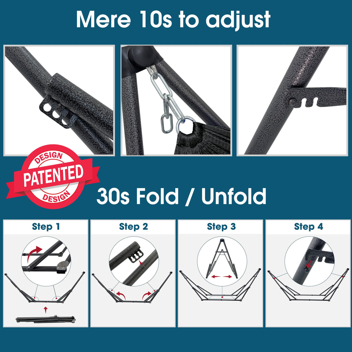 Original Collapsible Hammock Stand