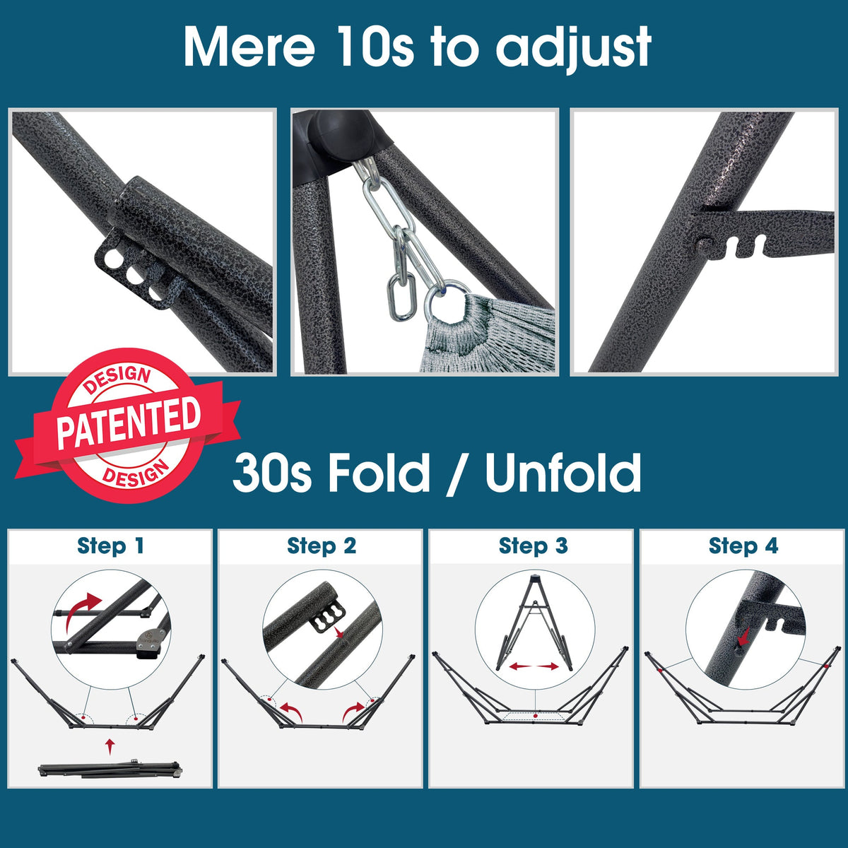 Original Collapsible Hammock Stand