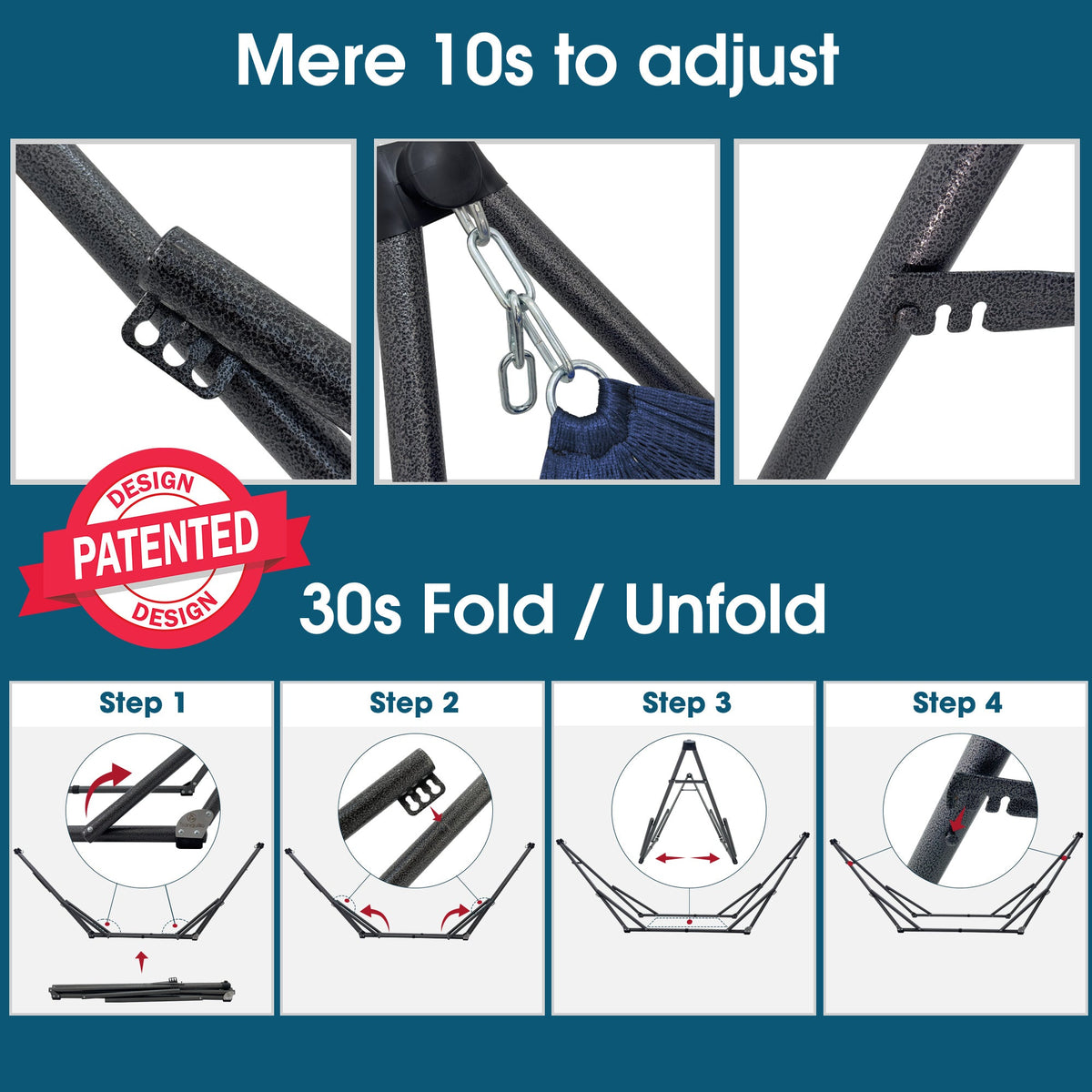 Original Collapsible Hammock Stand