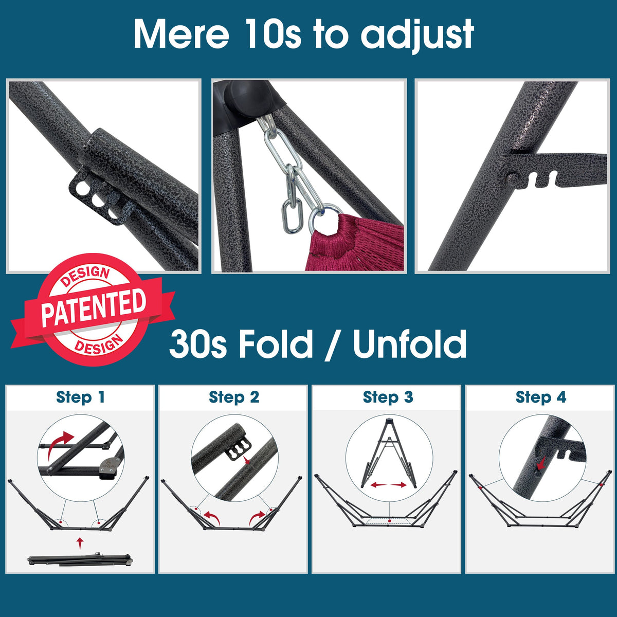 Original Collapsible Hammock Stand