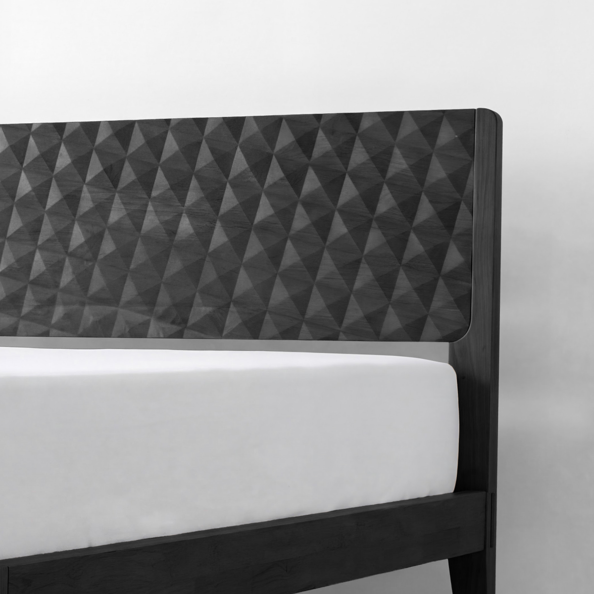 Sapa Solid Wood Platform Bed Frame With Headboard
