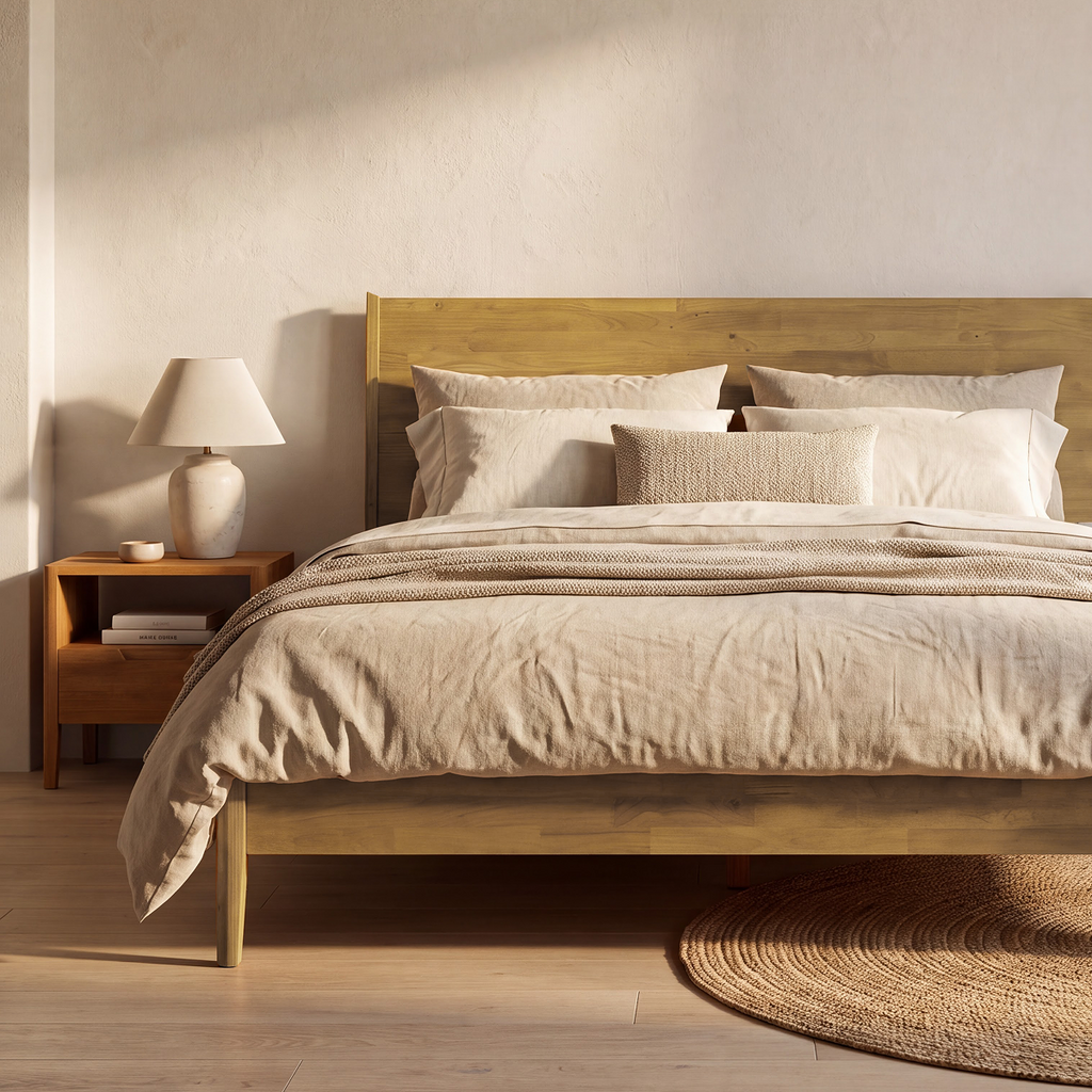 Haven Solid Wood Bed Frame