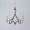 Kalani Modern Chandelier 5 Light - Brushed Silver