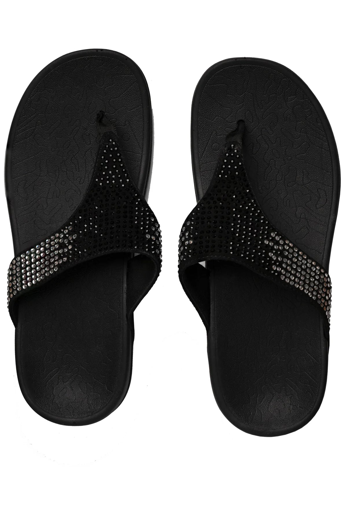 Alexa Orthotic Sandals - Black