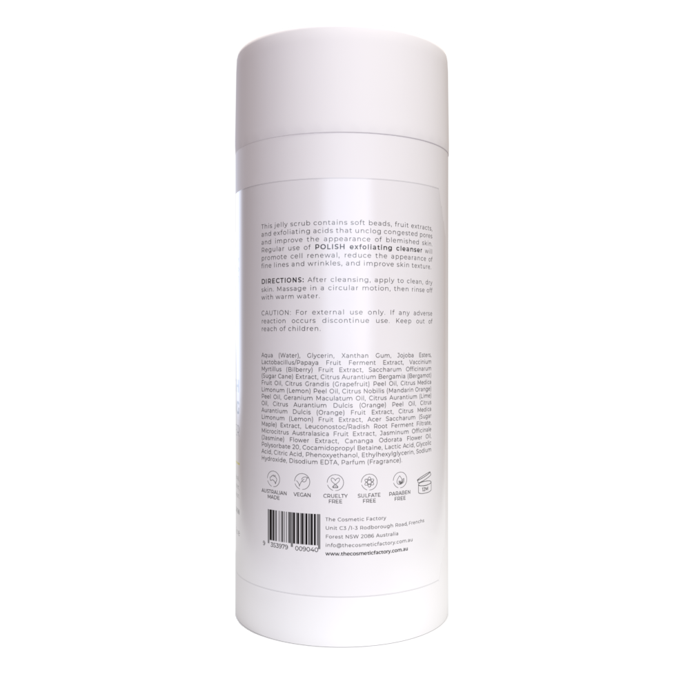 POLISH EXFOLIATING CLEANSER | 200ML