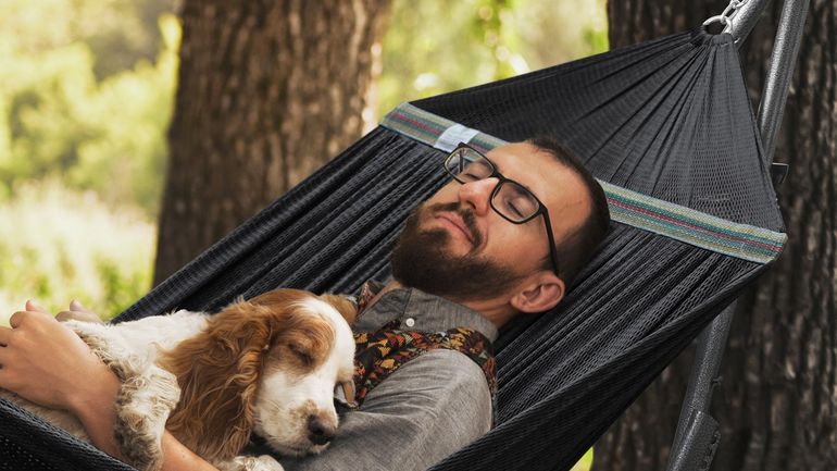 Uniki Collapsible Hammock Stand, Black