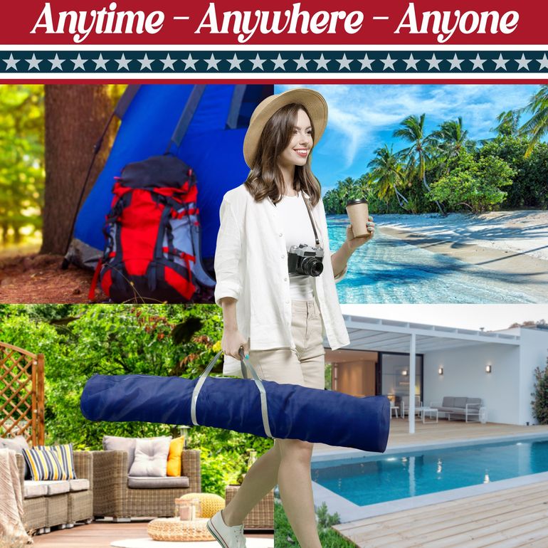 Uniki Collapsible Hammock Stand, Black