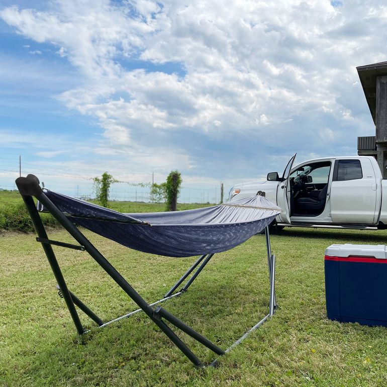 Uniki Collapsible Hammock Stand, Grey