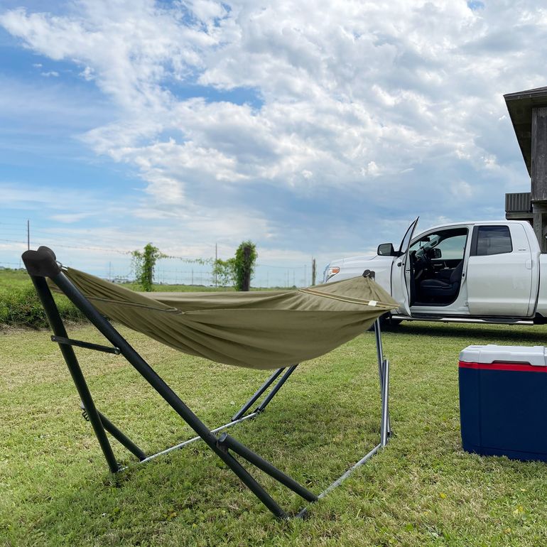 Uniki Collapsible Hammock Stand, Sage