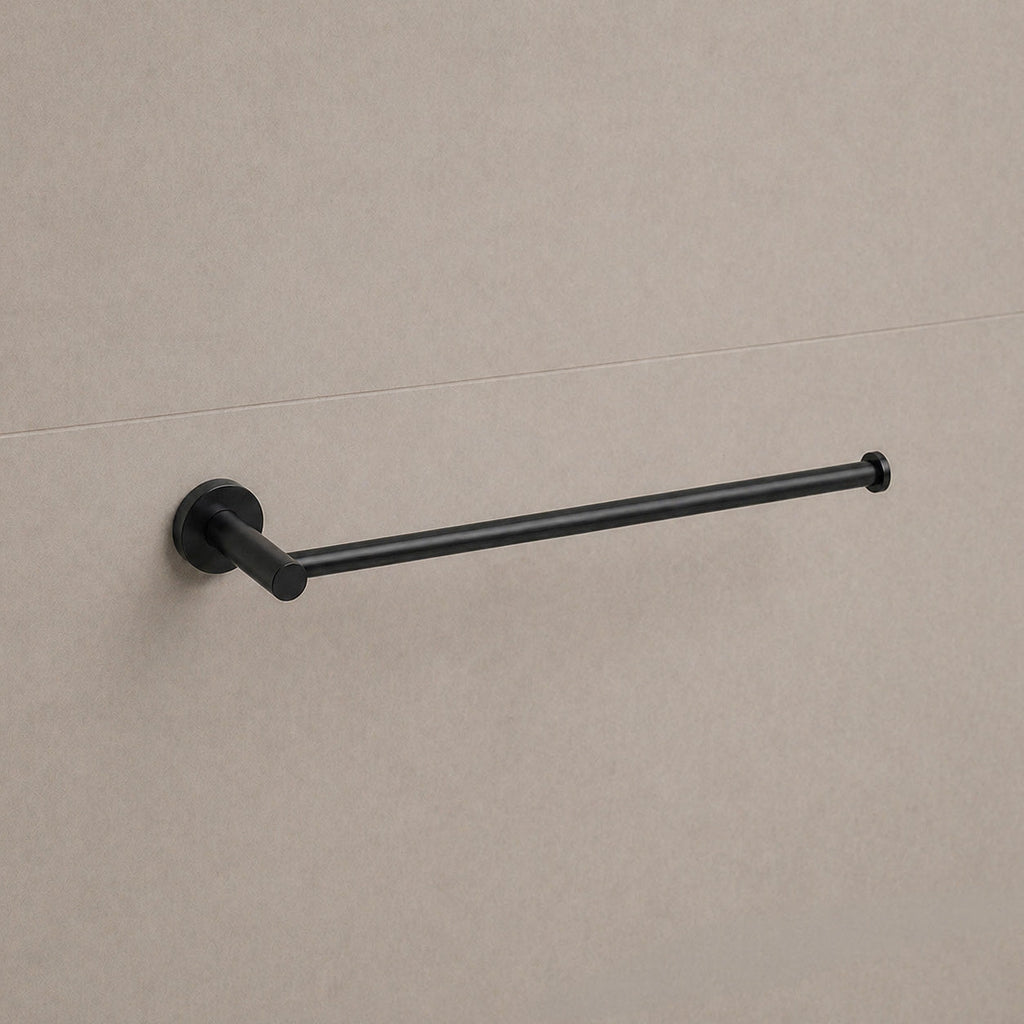 Reno Hand Towel Holder - Matt Black