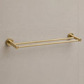 Reno Double Towel Rail - Polished Gold