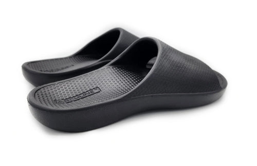 Archline Rebound Arch Support Slides Unisex - Black