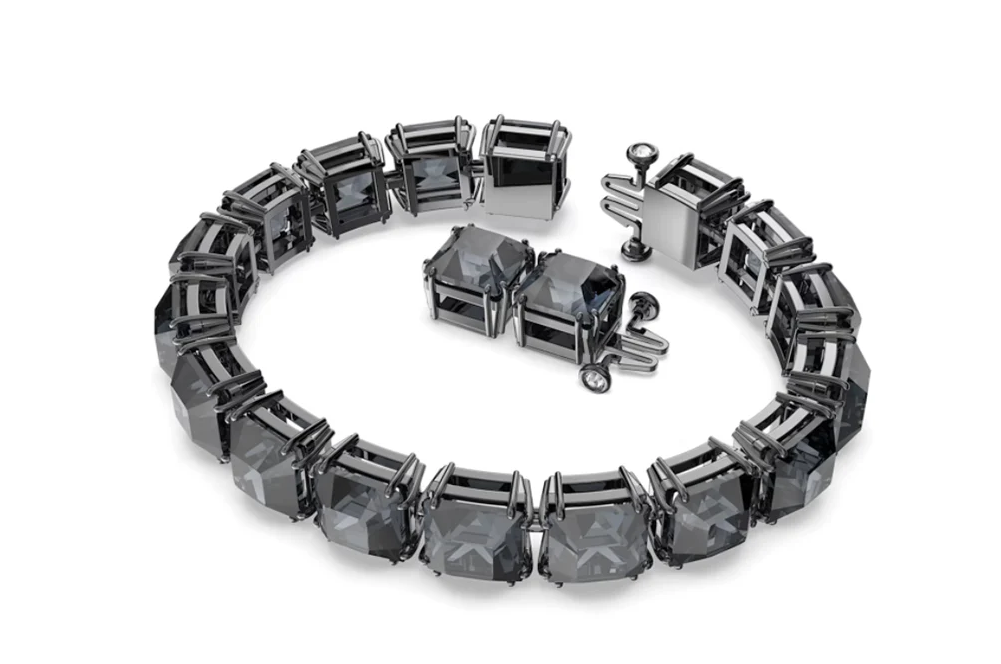 Swarovski 'Millenia' Graphite Grey Bracelet 5612682