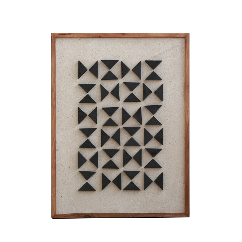 Silhouettes of Elm Rectangle - Ready To Hang Wall Art - 62x82cm