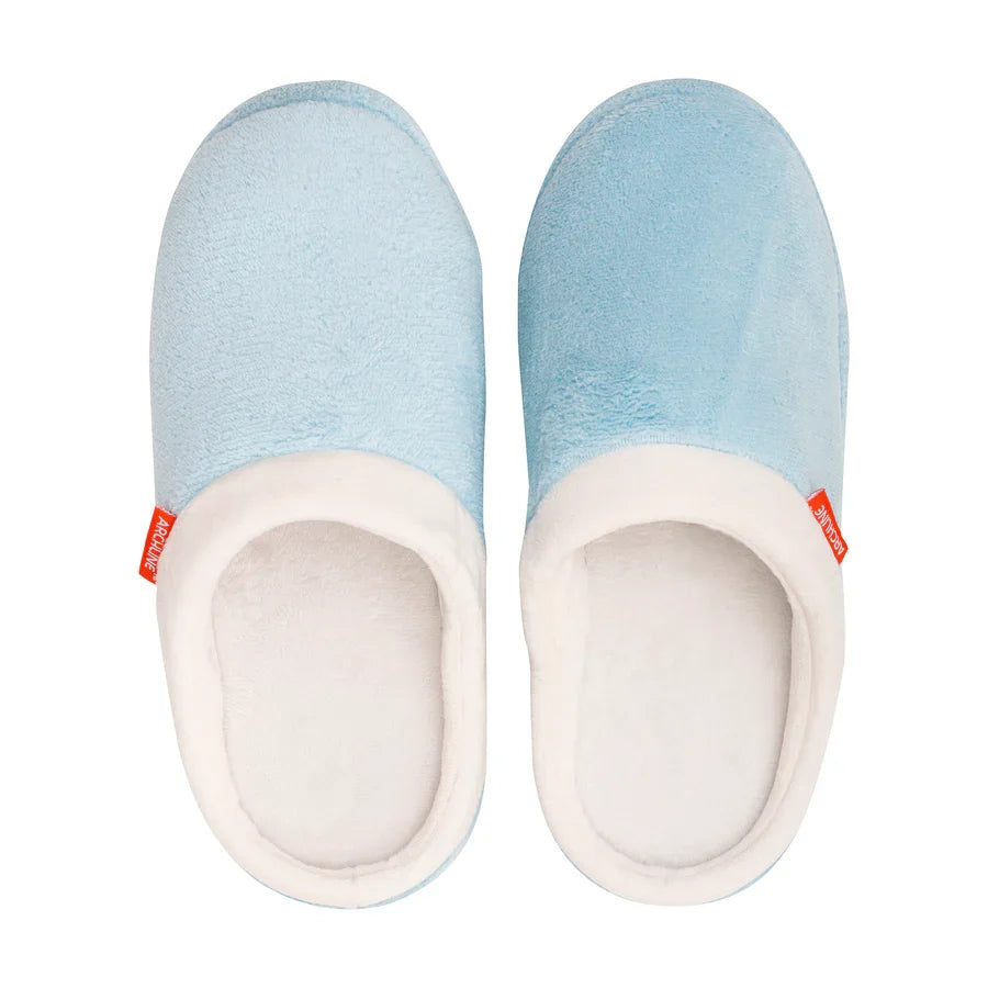 Archline Orthotic Slippers Slip-On – Baby Blue