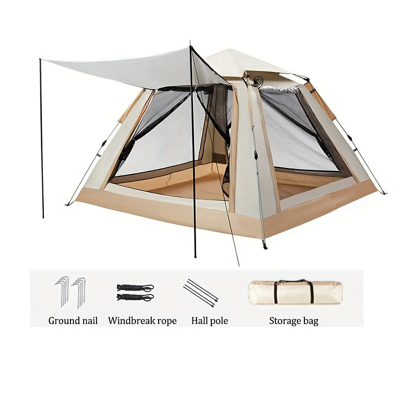 Portable Folding Camping Tent with Canopy (2-Person)