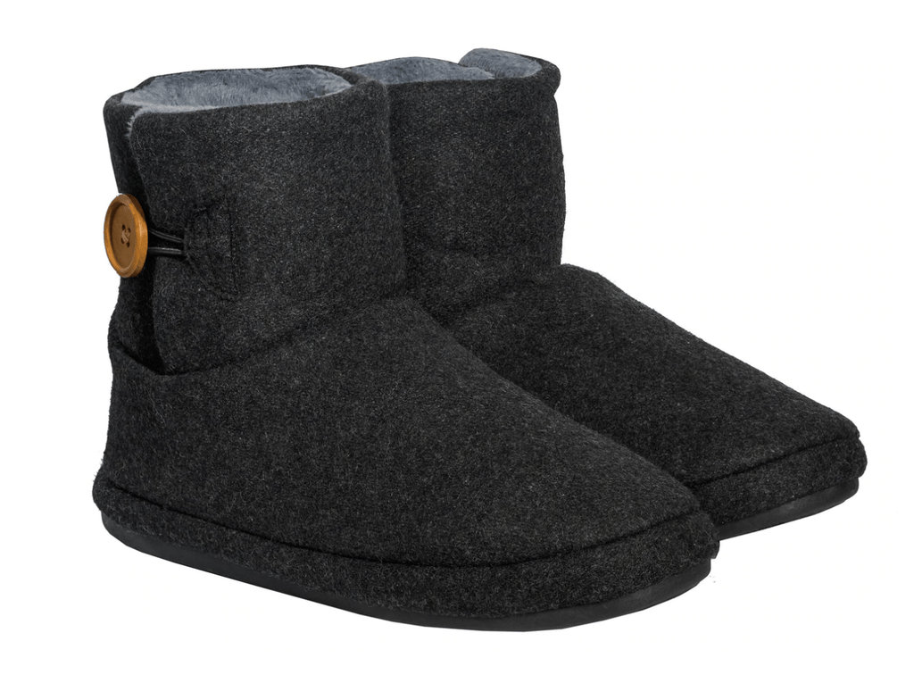 Charcoal Ugg Boot Unisex Arch Supporting Slippers