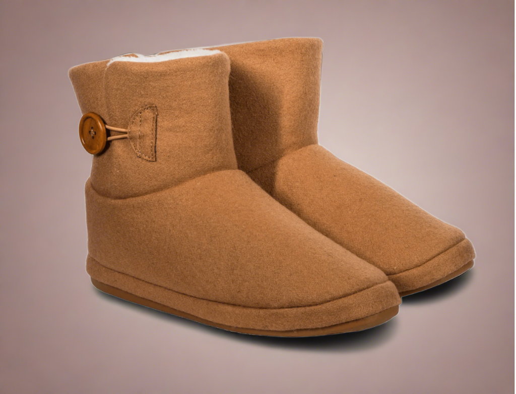 Chestnut Ugg Boot Arch Supporting Slippers